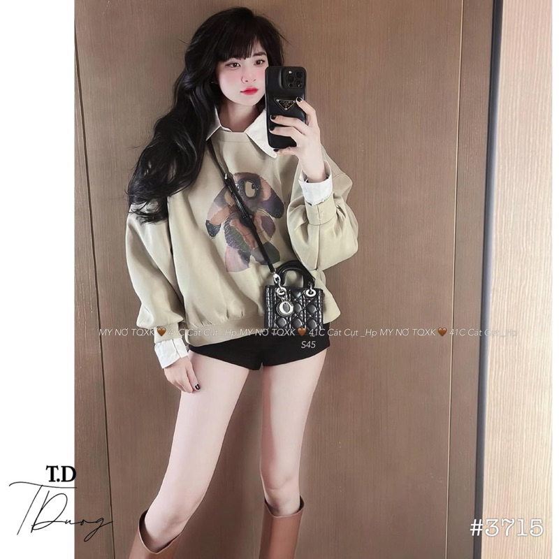 Áo pull dog socute chất cotton mịn hot hit