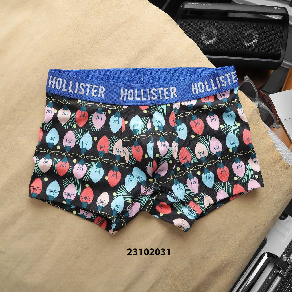 Quần Boxer Hollister- Chất Cotton Thoáng Khí - Mềm Mịn Siêu Mát