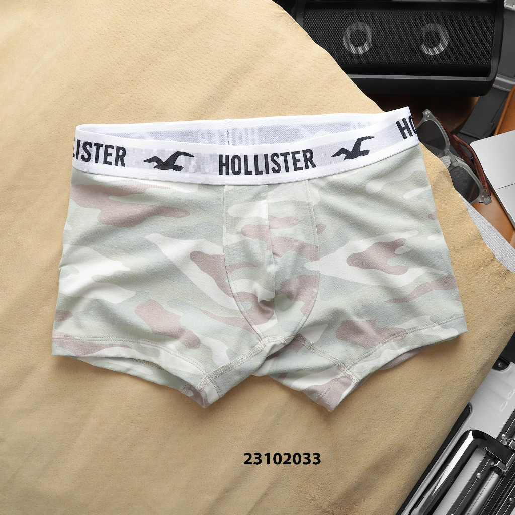 Quần Boxer Hollister- Chất Cotton Thoáng Khí - Mềm Mịn Siêu Mát