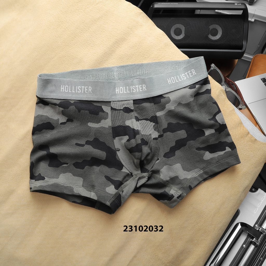 Quần Boxer Hollister- Chất Cotton Thoáng Khí - Mềm Mịn Siêu Mát