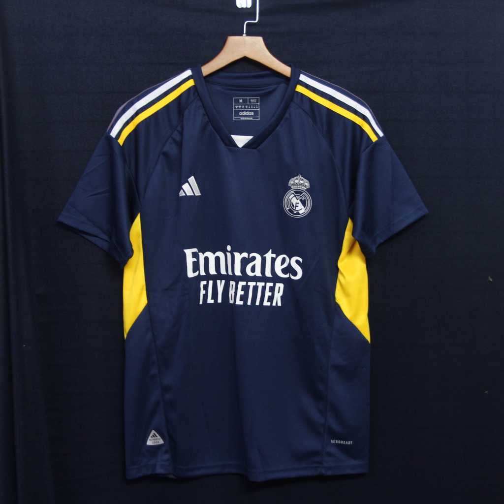 Bộ Real Madrid training kit 2023/ 24 - quần có túi màu xanh than