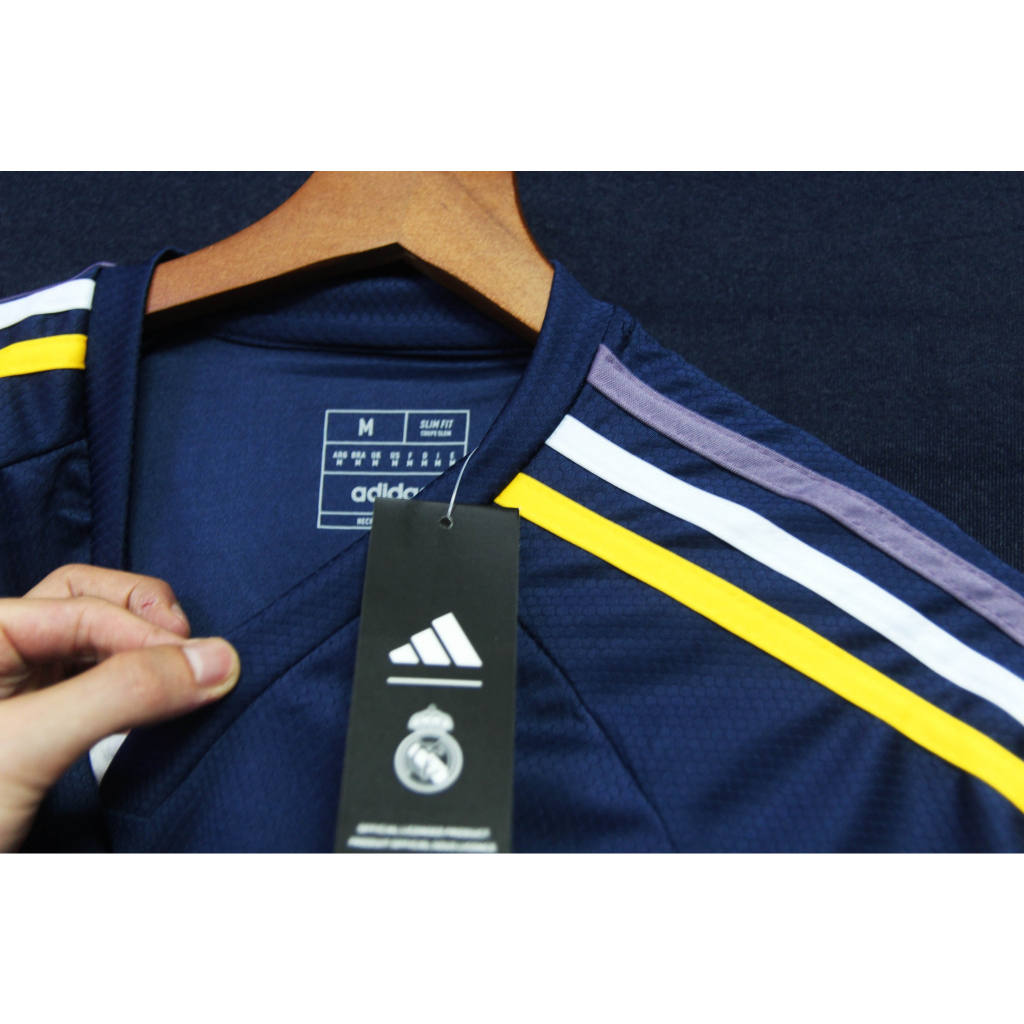 Bộ Real Madrid training kit 2023/ 24 - quần có túi màu xanh than