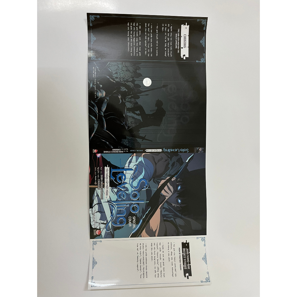 Bìa Solo Leveling - Fes Color Fiesta Level Up 2023 - NXB Kim Đồng