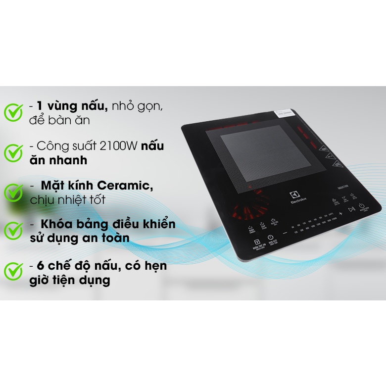 Bếp từ Electrolux ETD42SKS hàng mới fullbox chính hãng 💯%