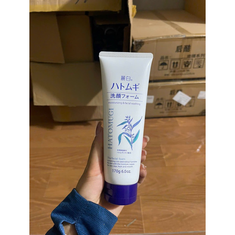 Sữa rửa mặt Hatogumj 170g mới