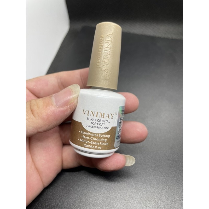 Top bóng kim cương Vinimay - Top coat mới chống nước bền cho dân làm móng