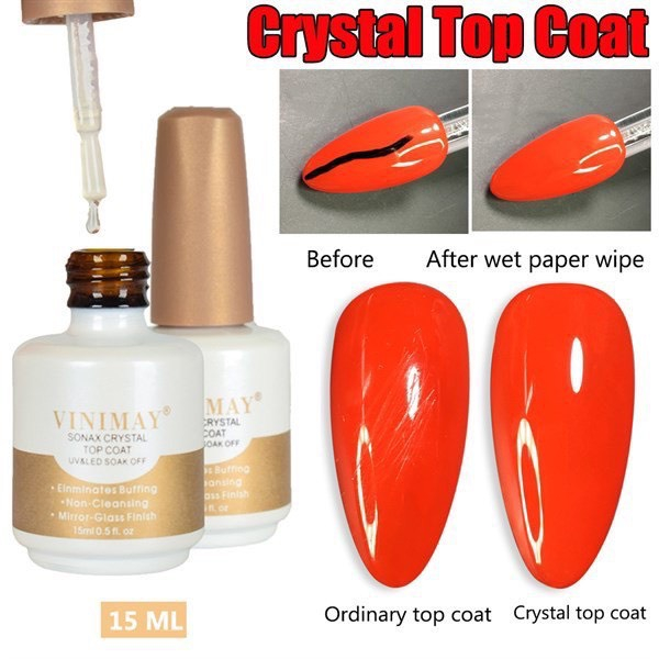 Top bóng kim cương Vinimay - Top coat mới chống nước bền cho dân làm móng