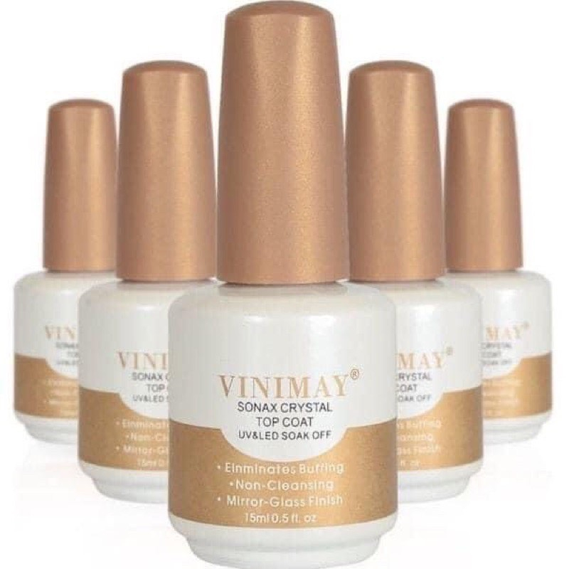 Top bóng kim cương Vinimay - Top coat mới chống nước bền cho dân làm móng