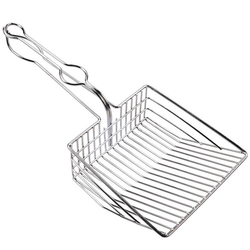 Xẻng Xúc Cát Mèo Size Lớn Bằng Thép Không Gỉ