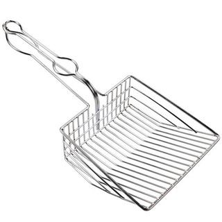Xẻng Xúc Cát Mèo Size Lớn Bằng Thép Không Gỉ
