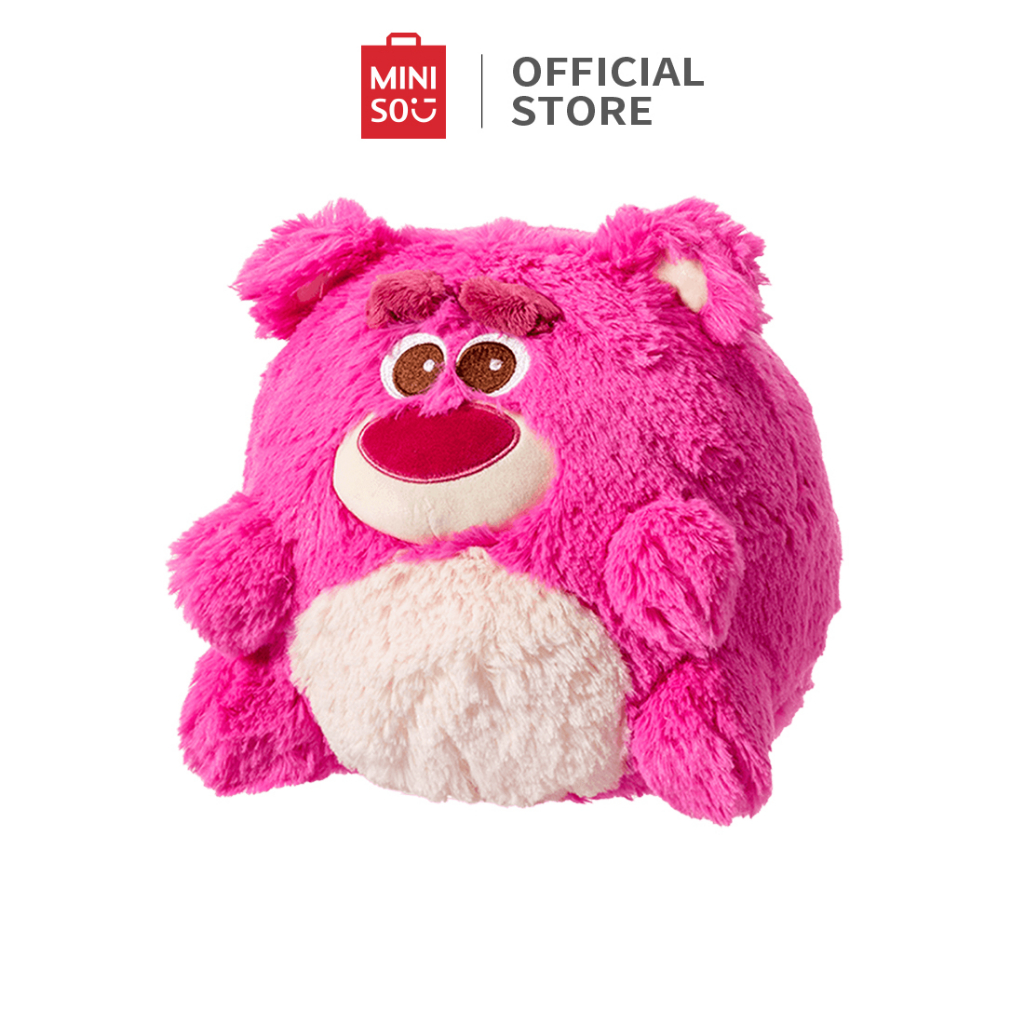 MINISO Pixar Lotso Gấu Đồ chơi sang trọng Gấu dâu Đồ chơi búp bê bóng