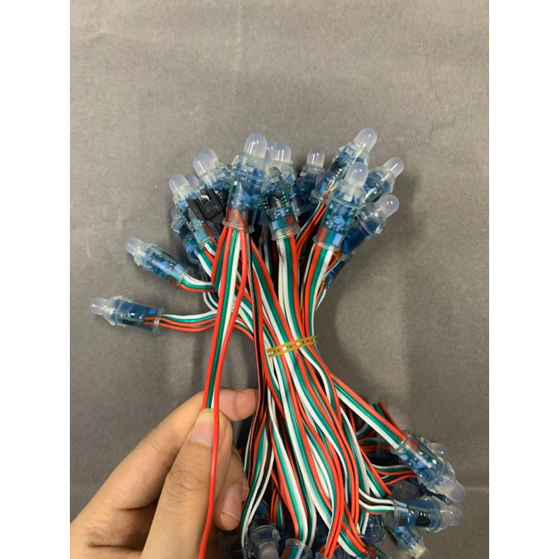 Led Full IC 1903, 2811, 1916, 8206 ngoài trời, led đúc F8 full color