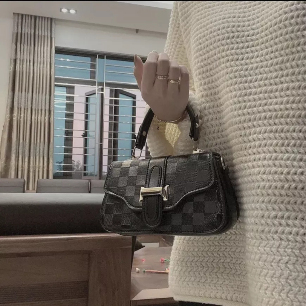 Túi xách tay sang chảnh, phụ kiện thời trang cao cấp, túi khoá bấm, túi hộp cầm tay, túi xách AnNa.Str