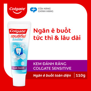 Kem Đánh Răng Colgate Sensitive ngăn ngừa ê buốt toàn diện 110g