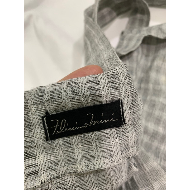 Đầm kẻ dáng dài 2hand / Instagram: maybay.2hand