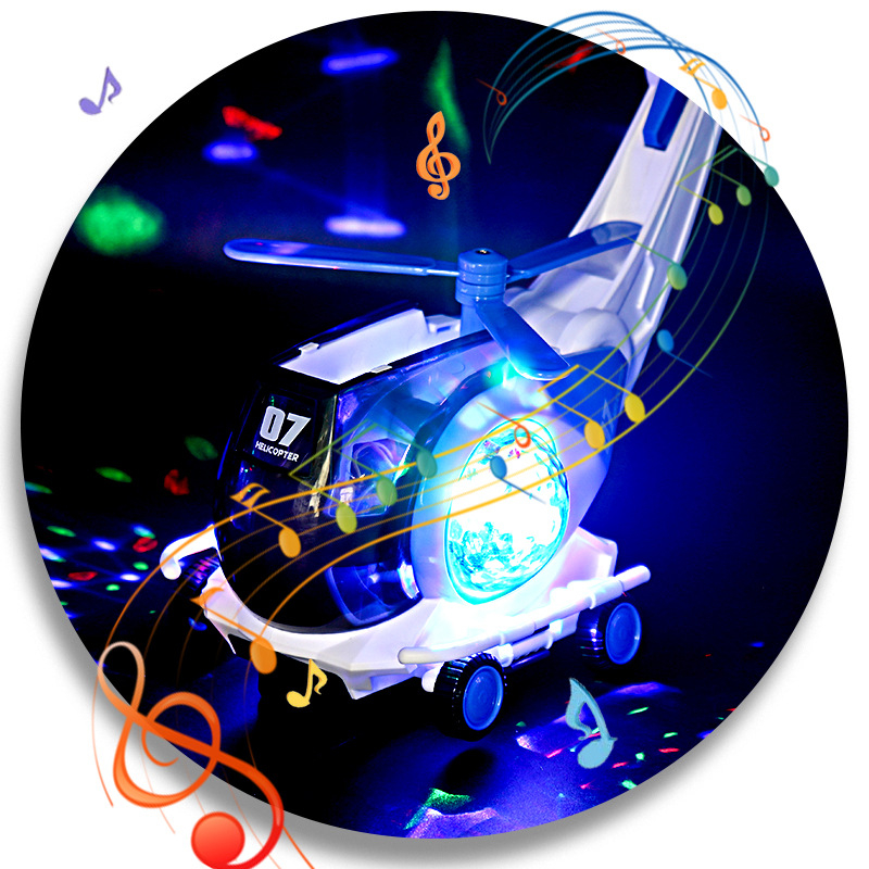 Đồ chơi trẻ em, Bộ Đồ Chơi Máy Bay Trực Thăng Điện Phát Sáng Và Có Nhạc Vui Nhộn Cho Các Bé