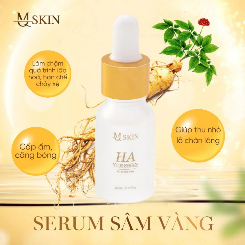 Serum Sâm Vàng Dưỡng Da Căng Bóng Chai 10ml