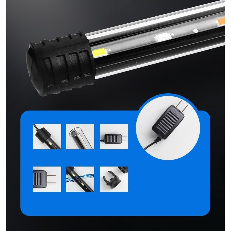 Đèn led hồ cá Caibao siêu sáng dành cho hồ 80cm trở lên.