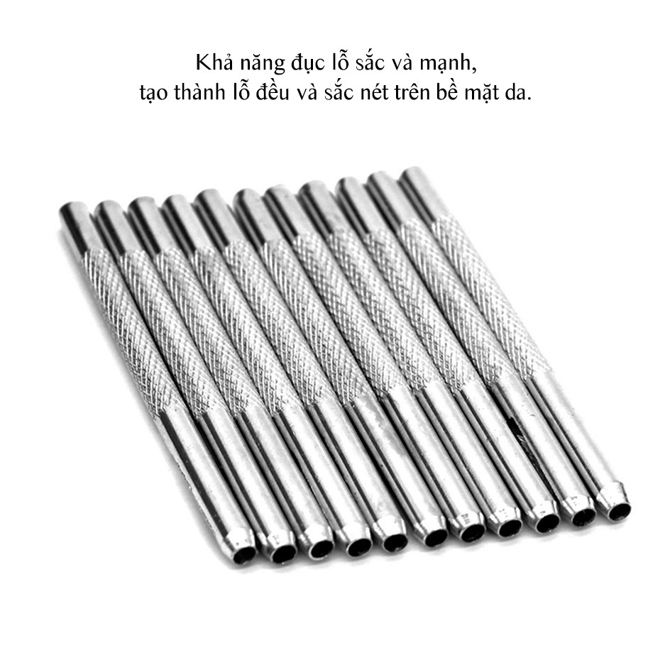 Đinh Đục Lỗ Thắt Lưng Da Nam  Đường Kính 3.5 mm Cây Dùi Bạch Kim Cao Cấp DK109