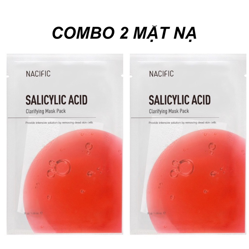 Mặt Nạ Dưỡng Trắng Da Nacific Salicylic Acid Clarifying Mask Pack 30g