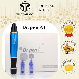 Máy lăn kim, máy phi kim dr pen a1 xanh tích điện, cấy tảo, cấy phấn