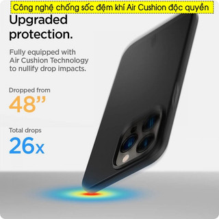 Ốp lưng IP 15 Pro Max Spigen Thin Fit