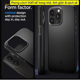 Ốp lưng IP 15 Pro Max Spigen Thin Fit