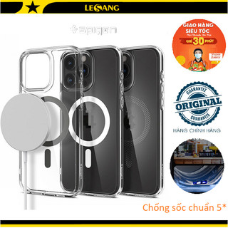 Ốp lưng ip 15 pro max/ 15 pro spigen ultra hybrid magfit