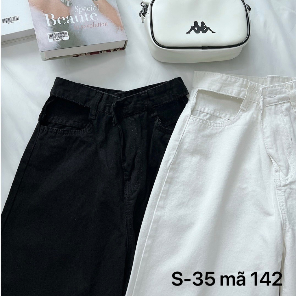 Quần kaki khoét eo ống suông bigsize QJ025 dành cho nàng béo mập từ 55-90kg