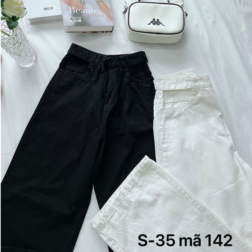 Quần kaki khoét eo ống suông bigsize QJ025 dành cho nàng béo mập từ 55-90kg