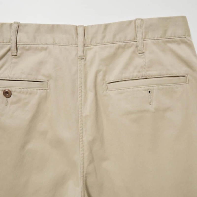 Quần dài Kaki Uniq Chino Regular fit    cắt tag dáng suông