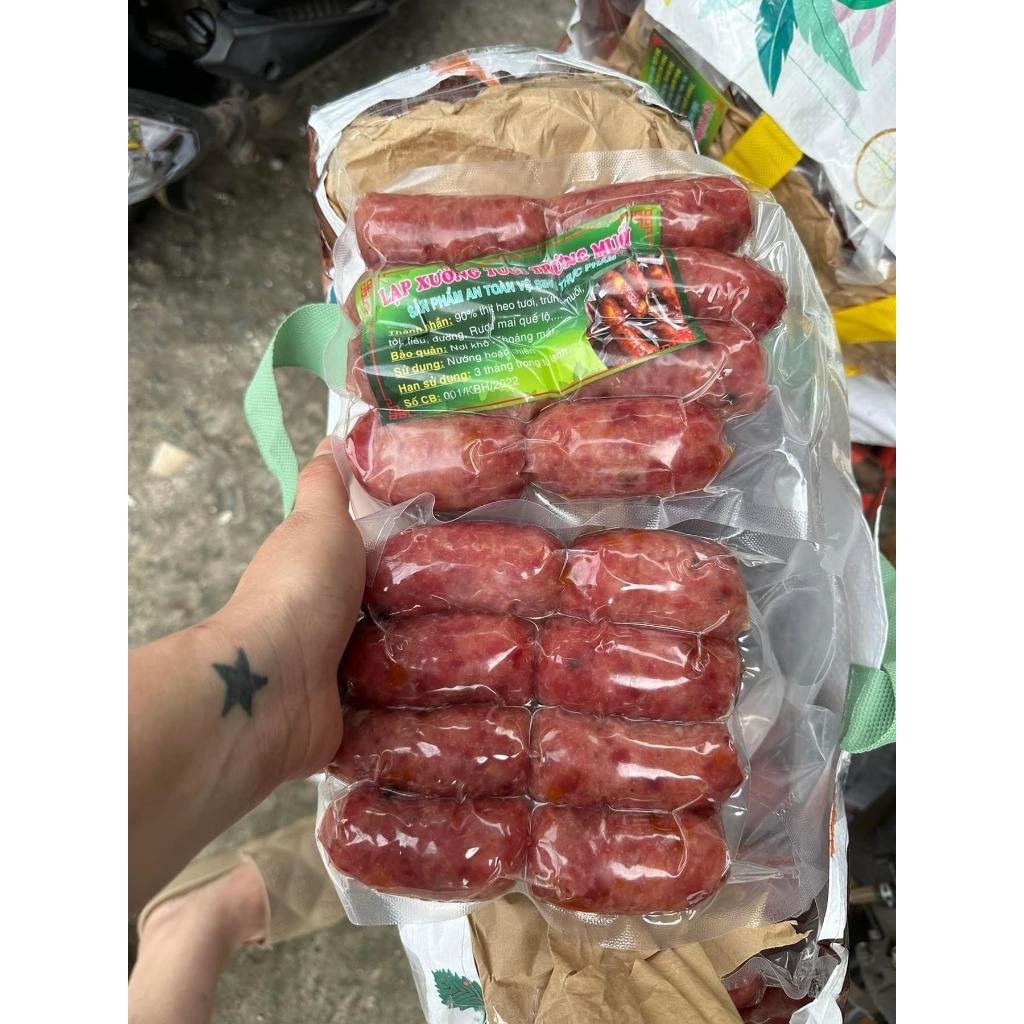 Lạp Xưởng Heo Tươi Siêu Nạc