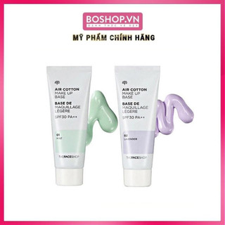 Kem Lót The Face Shop Air Cotton Makeup Base 40ml