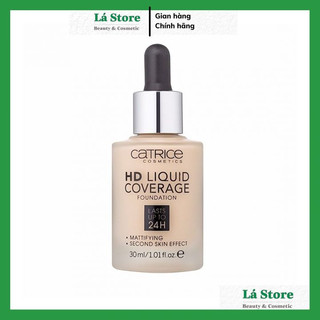 Kem nền catrice hd liquid coverage last upto 24h 30ml