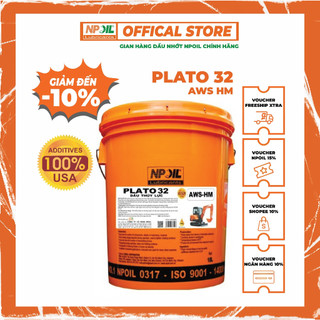 Dầu thủy lực chống mài mòn NP PLATO 46 - XÔ 18L