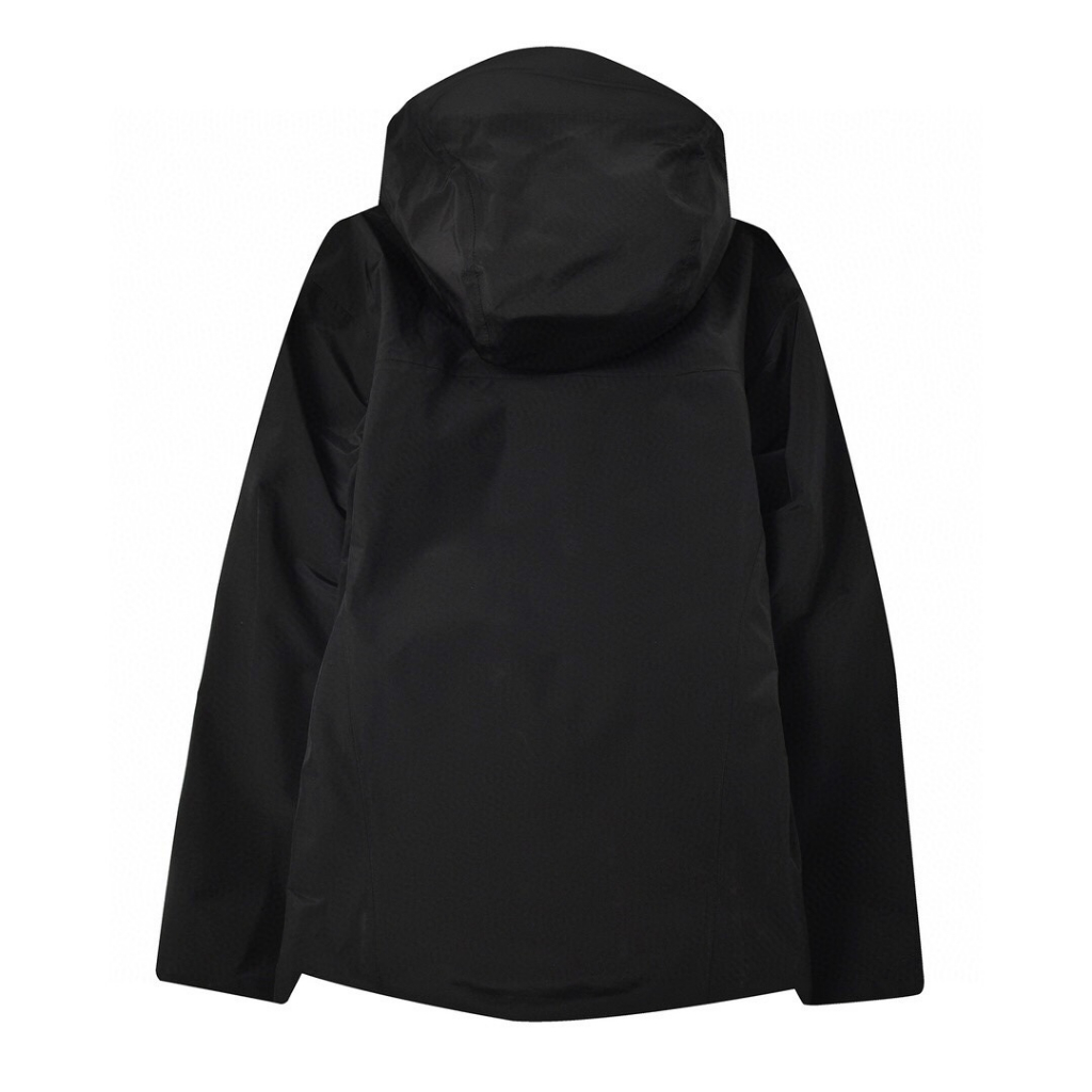 Áo khoác gió nam ARC'TERYX dài tay có mũ, thêu hoạ tiết chữ cái thương hiệu