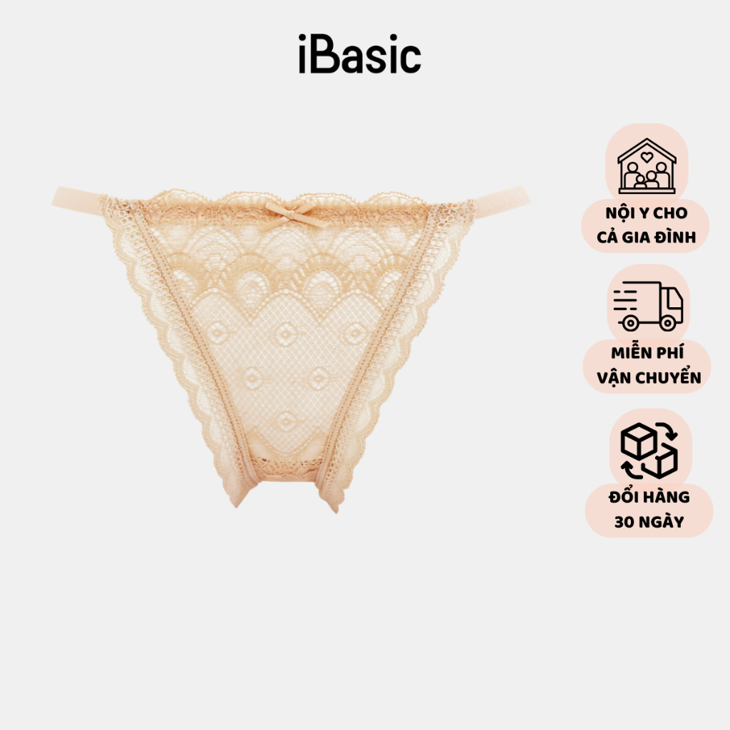 Quần lót nữ ren tanga iBasic PANW133