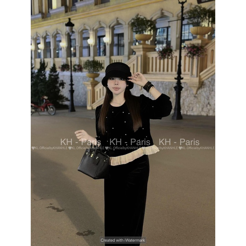 Bộ Nhung Dài Đính Đá, Bộ Nhung Dài Bèo Đính Đá,
