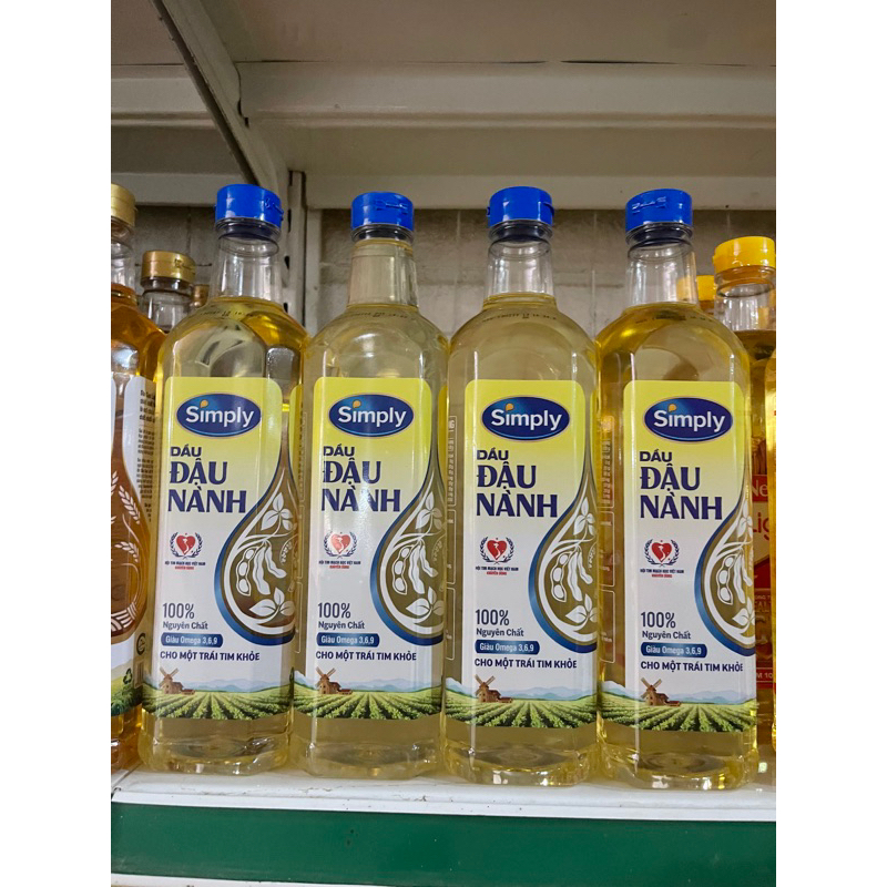 Dầu ăn Simply chai 1L