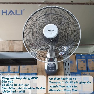 Quạt treo điều khiển từ xa hali tr1