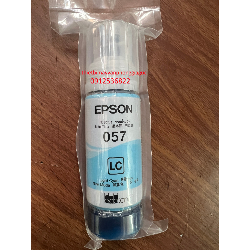 Mực in Epson mã 057 dùng cho máy Epson L8050, L18050 hàng nhập khẩu