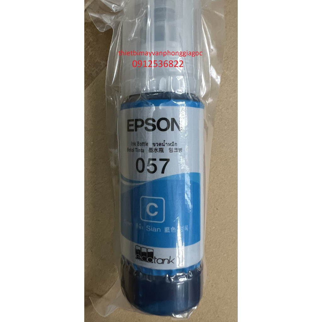 Mực in Epson mã 057 dùng cho máy Epson L8050, L18050 hàng nhập khẩu
