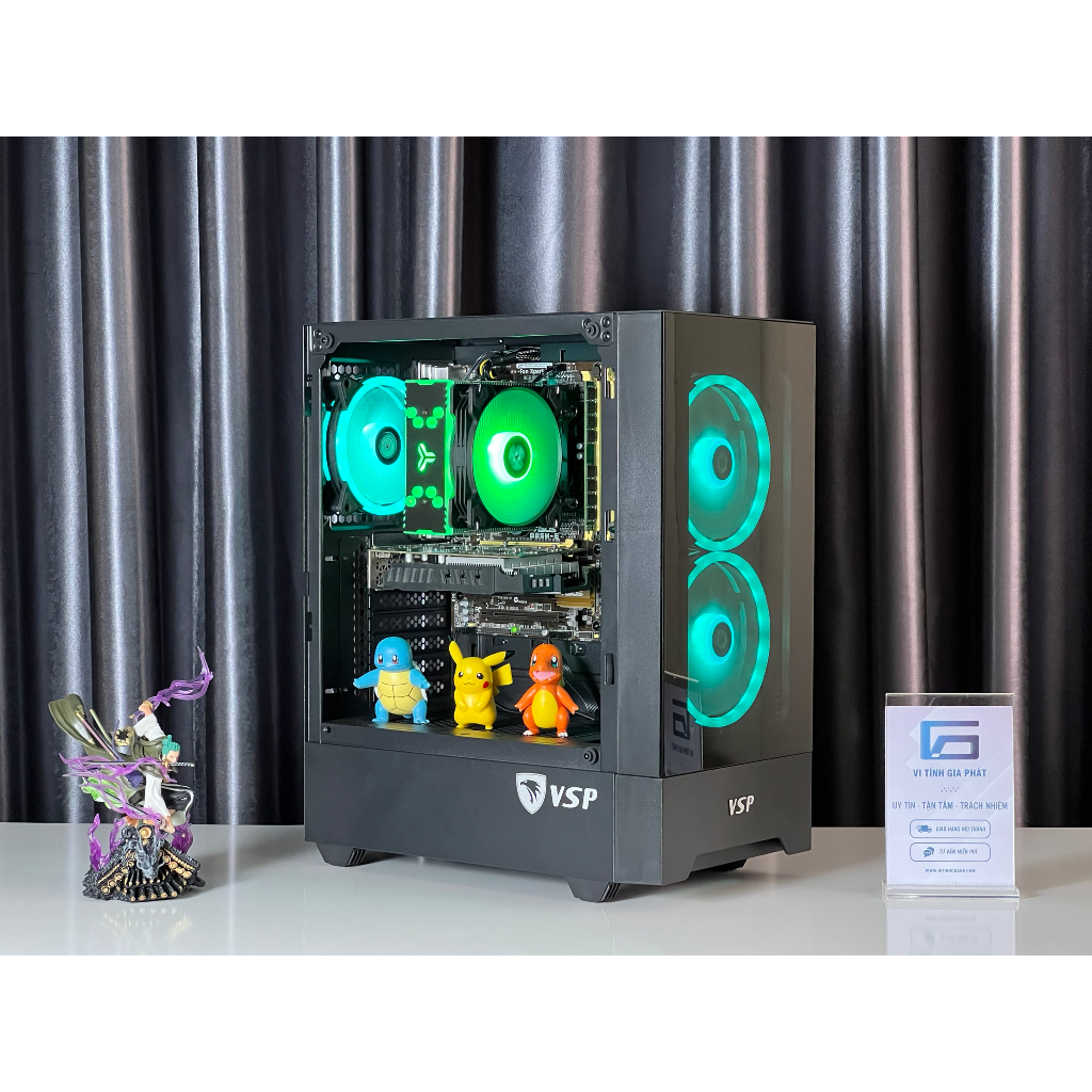 Bộ máy tính PC Gaming I7 6700 , VGA GTX 750Ti/950/1050/1050Ti/1060/RX5600XT, 16GB Ram