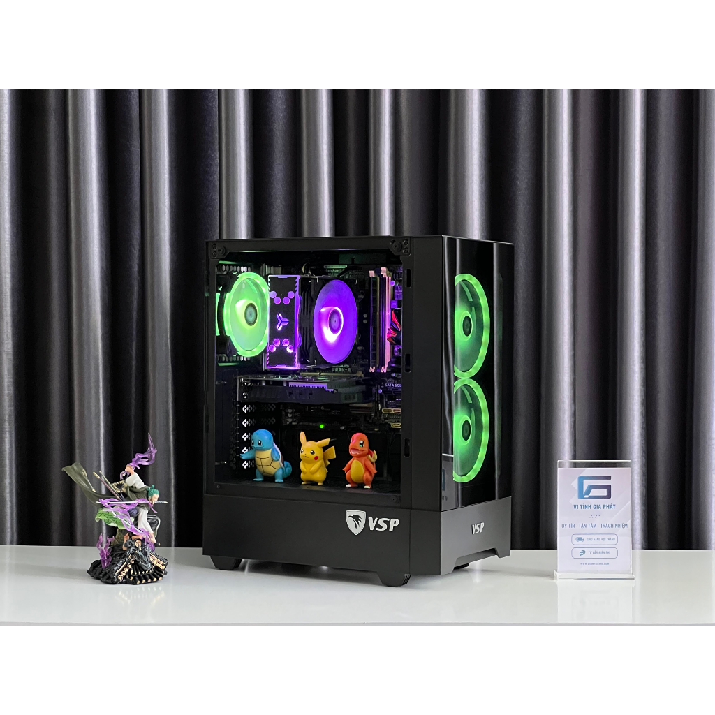 Bộ máy tính PC Gaming I7 6700 , VGA GTX 750Ti/950/1050/1050Ti/1060/RX5600XT, 16GB Ram