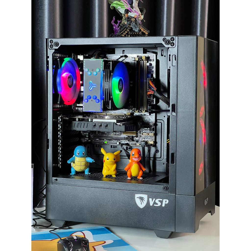 Bộ máy tính PC Gaming I7 6700 , VGA GTX 750Ti/950/1050/1050Ti/1060/RX5600XT, 16GB Ram