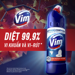Nước tẩy bồn cầu vim diệt khuẩn 450ml
