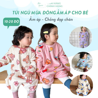 [10 -20 Độ] Túi Ngủ Trẻ Em/Túi Ngủ Cho Bé Mùa Đông Mới Nhất (Siêu ấm áp, Mở Chân)