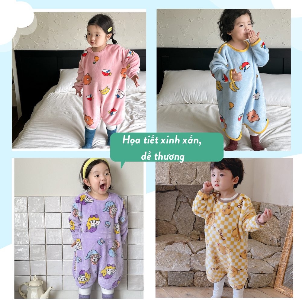 Túi Ngủ Trẻ Em/Túi Ngủ Cho Bé Mùa Đông Mới Nhất