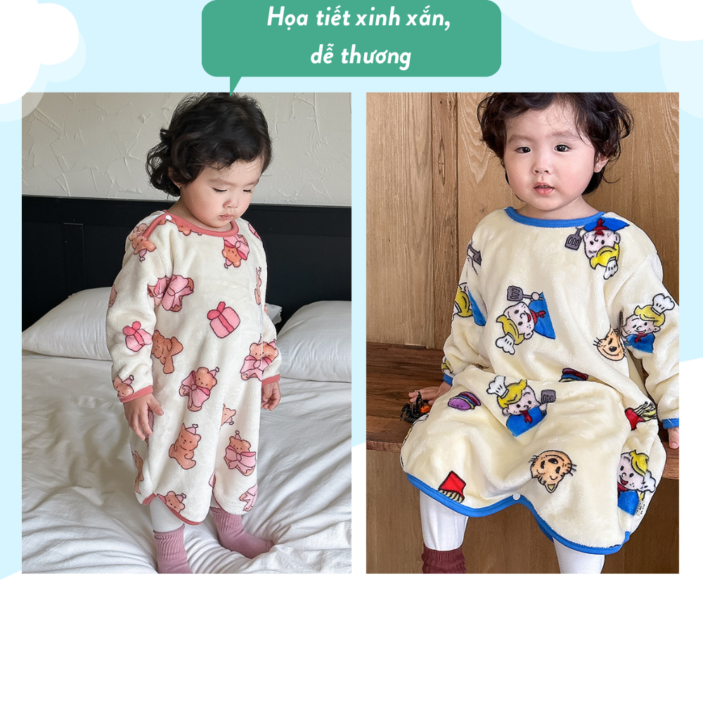 Túi Ngủ Trẻ Em/Túi Ngủ Cho Bé Mùa Đông Mới Nhất