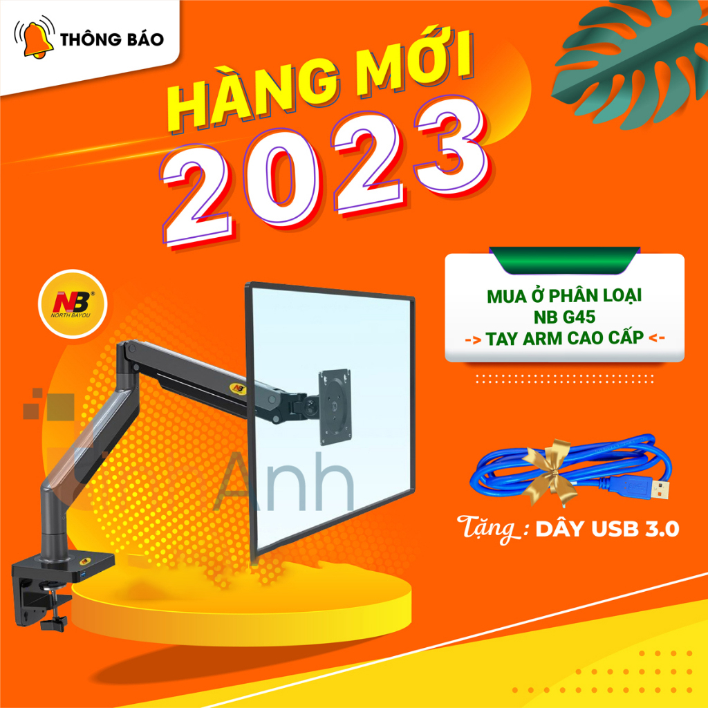Giá treo màn hình LCD Arm màn hình đa năng North Bayou NB cho màn "22-40 inch"